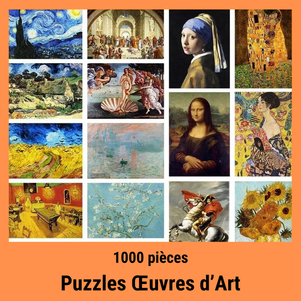 Puzzle 1000Pcs Œuvre d'Art