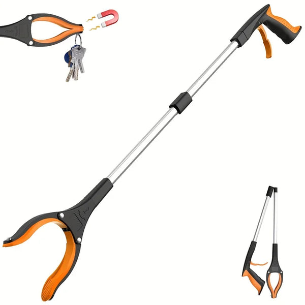 Garbage Picker Gripper with 360 ° Rotating Clip, 32 Inch Lightweight Heavy-Duty Elderly Gripper, Gripper, Elderly Grabbing Tool